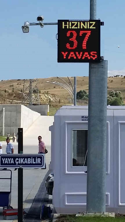 Kampüs - Fabrika İçi Hız Denetleme Sistemi ( Radar )