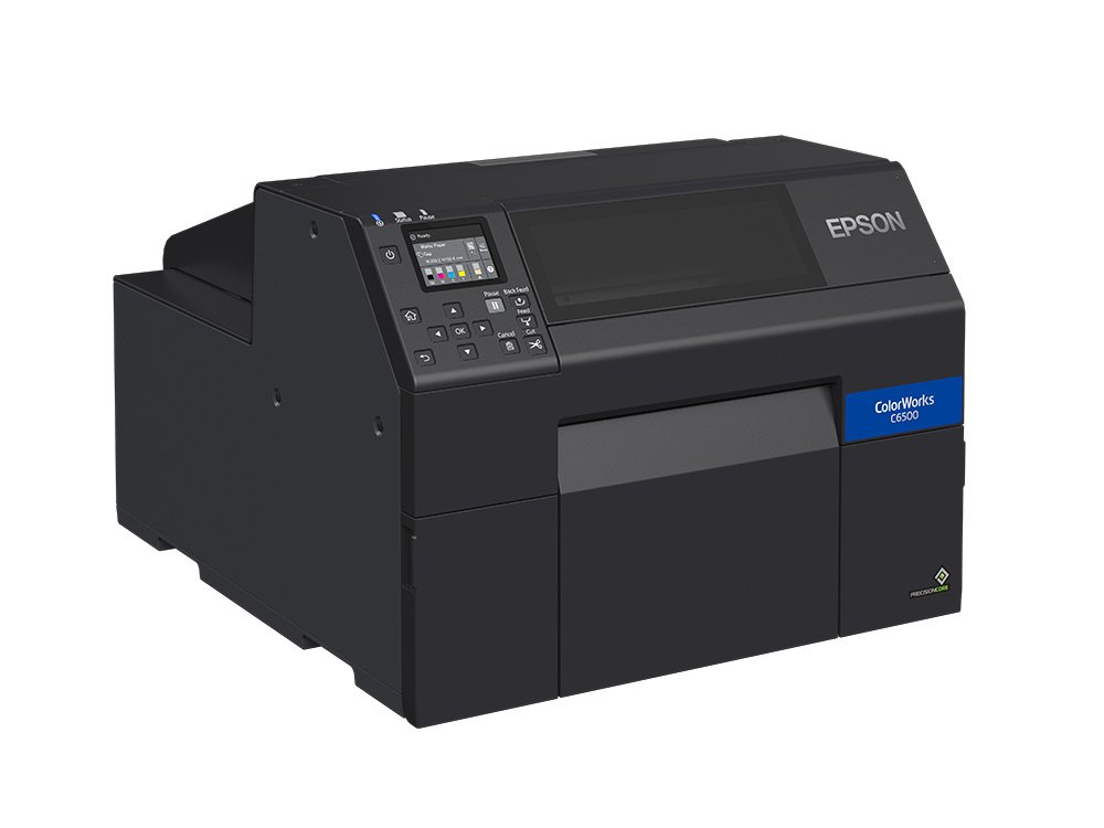 Epson ColorWorks CW-6500AE Inkjet Renkli Etiket Yazıcı Epson ColorWorks CW-6500AE Inkjet Renkli Etiket Yazıcı