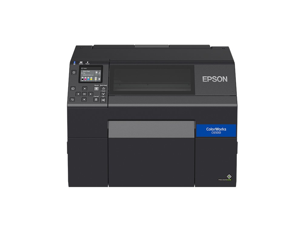 Epson ColorWorks CW-6500AE Inkjet Renkli Etiket Yazıcı Epson ColorWorks CW-6500AE Inkjet Renkli Etiket Yazıcı