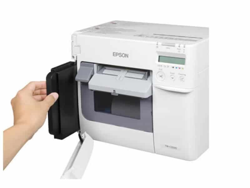 Epson ColorWorks C3500 Inkjet Renkli Etiket Yazıcı Epson ColorWorks C3500 Inkjet Renkli Etiket Yazıcı